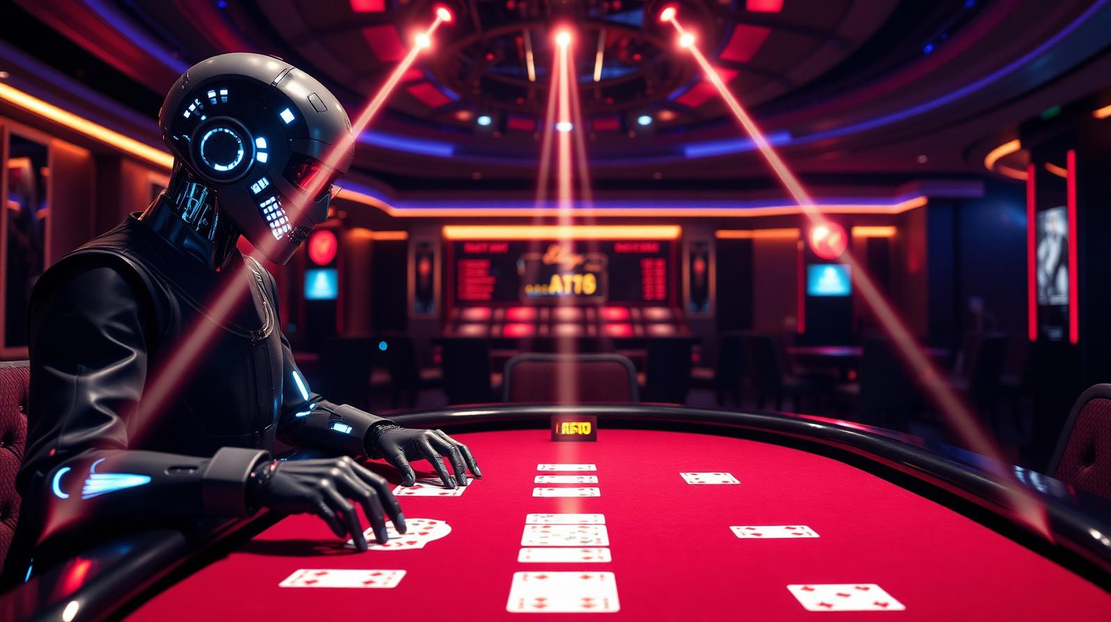AI auditing a live casino blackjack table